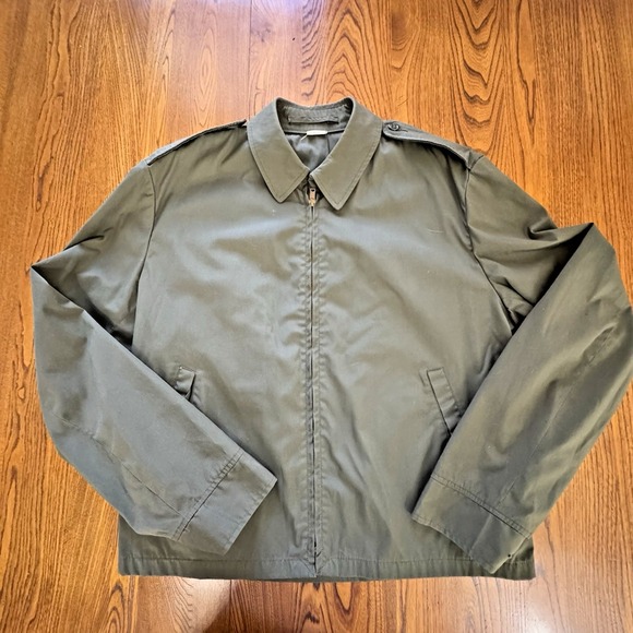 Vintage Creighton USMC Military Windbreaker Jacket Made in USA Men's‎ 42L - Picture 1 of 6